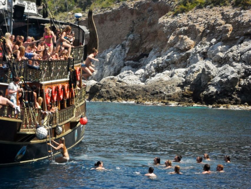 Antalya & Kemer: Pirate Boat Tour With Foam Party & Swimming - Practical advice for a better day