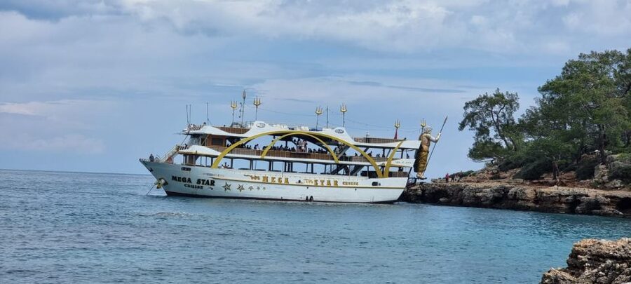 Antalya & Kemer: Pirate Boat Tour With Foam Party & Swimming - Paradise Island or Mehmet Ali Bükü