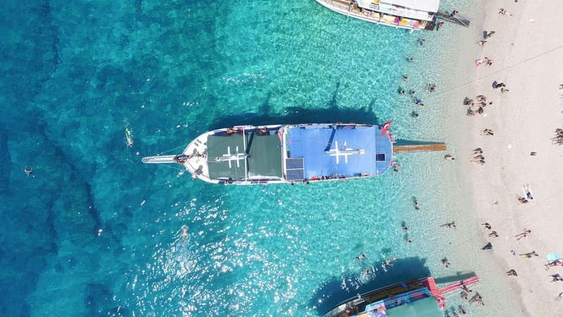 Antalya/Kemer: Suluada Boat Tour with Bays & Maldives Beach - The Adrasan Beach stop adds another swim