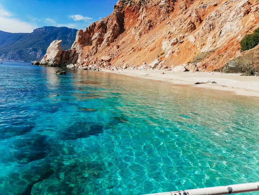 Antalya/Kemer: Suluada Island Small-Group Boat Tour w/ Lunch - Waterfall Bay adds another swim stop