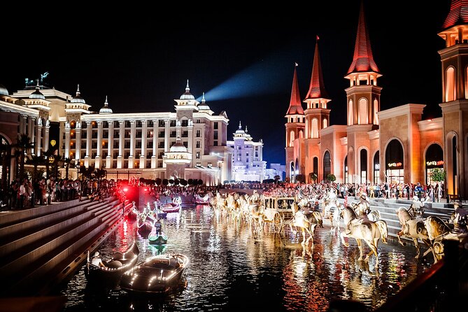 Antalya Land of Legends Night Show With Boat Parade - The boat parade and night show