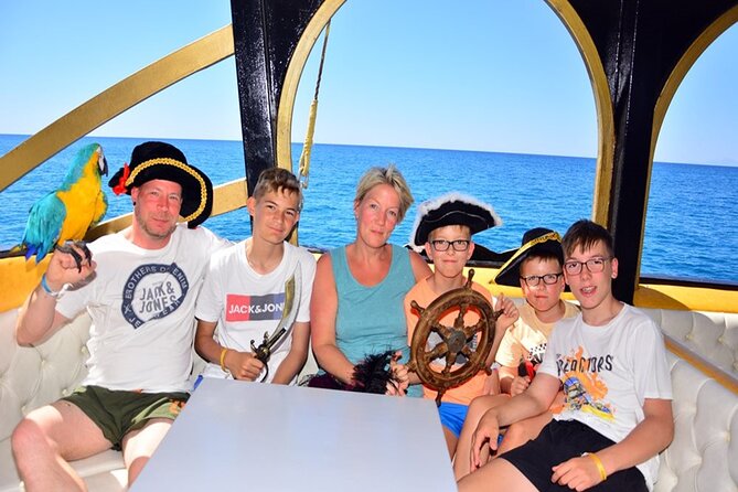 Antalya Lara Pirate Boat Trip w/Soft Drinks, Lunch & Pickup - Lunch, drinks, and what to bring