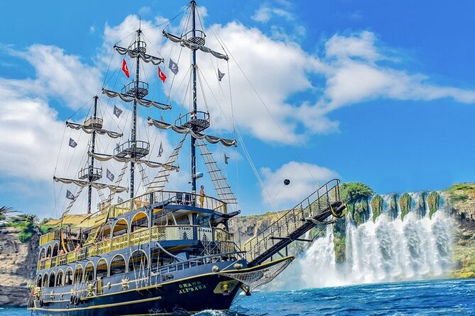 Antalya Lara Pirate Boat Trip w/Soft Drinks, Lunch & Pickup - Music, children’s activities, and the foam party