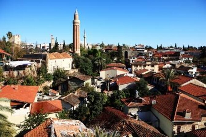 Antalya Luxury Old Town Tour with Cable Car & Boat Trip - Upper Düden Waterfall: green shade, paths, and caves