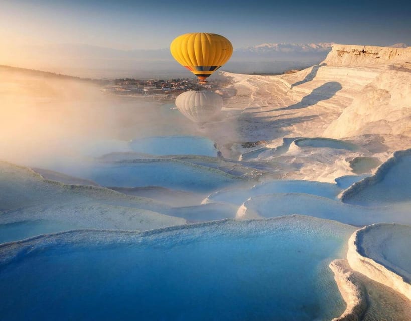 Antalya: Pamukkale Guided Tour With Optional Balloon Flight - The optional balloon flight over Pamukkale