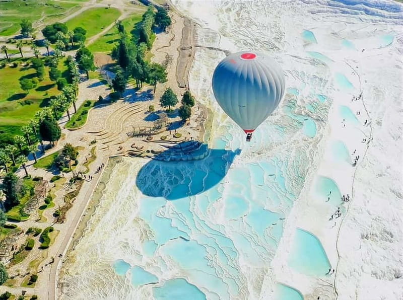 Antalya: Pamukkale Tour with Hot Air Balloon and Lunch - Why Pamukkale looks best from the air