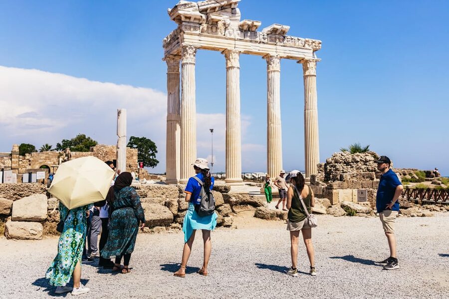Antalya: Perge, Aspendos, City of Side, and Waterfalls Tour - Manavgat Waterfalls: a cool final stop