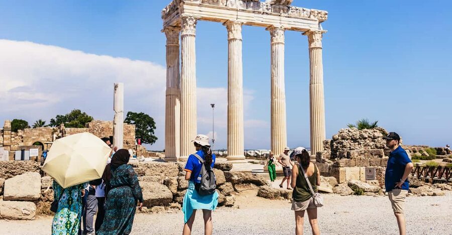 Antalya: Perge, Aspendos, City of Side, and Waterfalls Tour - Getting started from Antalya