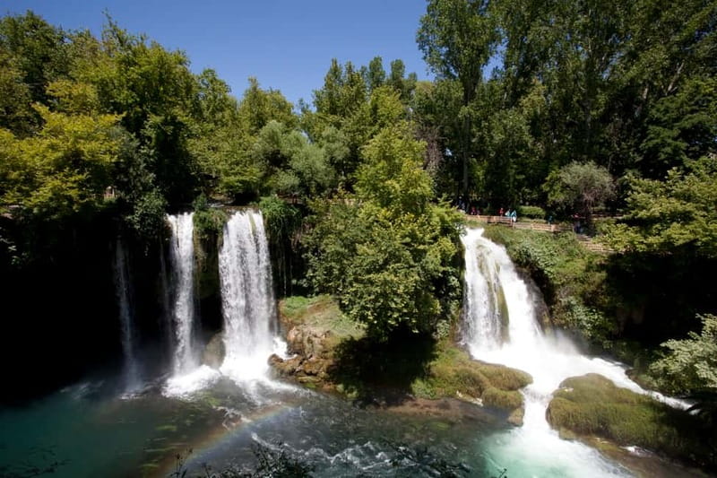 Antalya Private City Tour Waterfalls and Old Town Boat Tour - Lunch beside the sound of falling water
