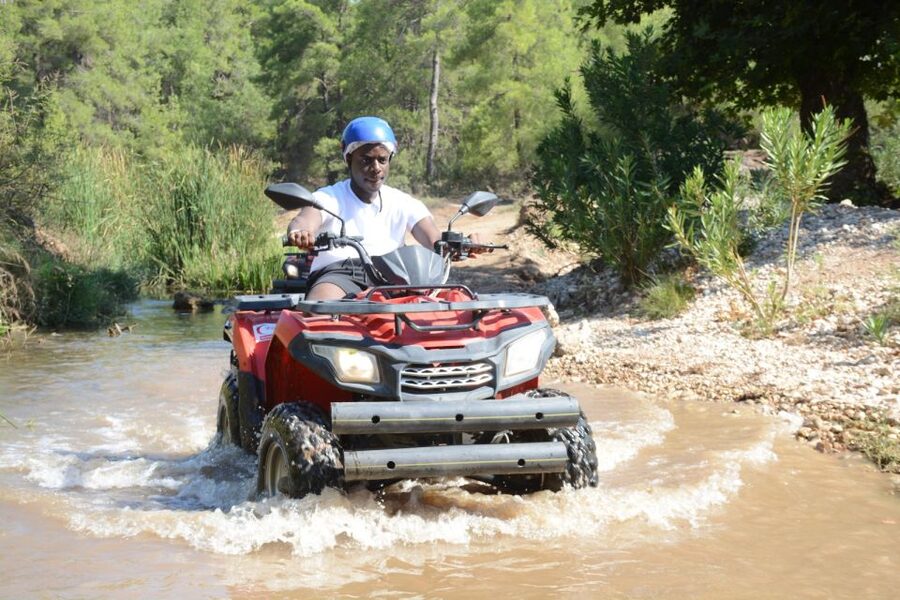 Antalya: Quad (ATV) Safari Tour with Hotel Transfers - From Antalya hotel pickup to the forest