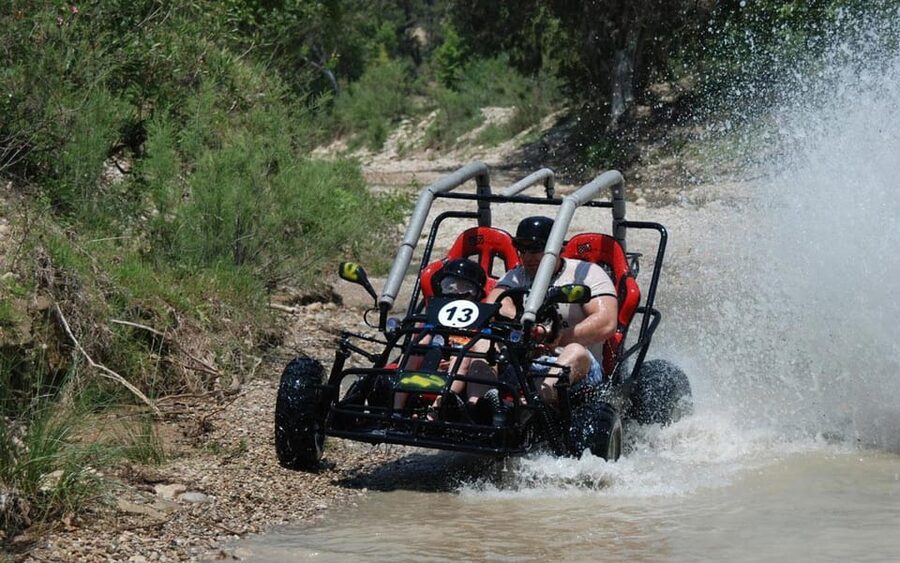 Antalya Rafting, Buggy/Quad, Zipline & Lunch with Swim Break - Lunch beside the river