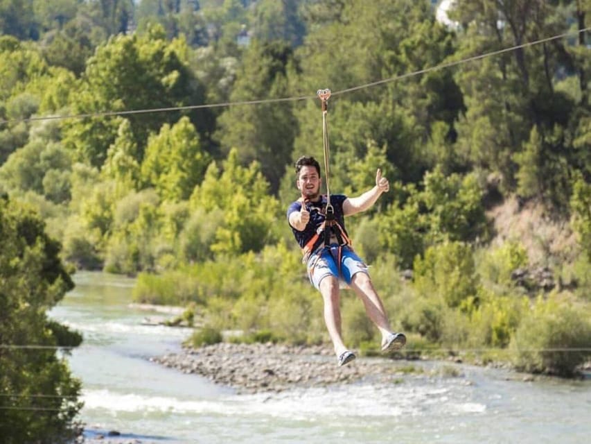 Antalya Rafting, Buggy/Quad, Zipline & Lunch with Swim Break - Safety briefing before the action starts