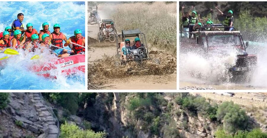 Antalya: Rafting Jeep Buggy&Quad Safari zipline canyon visit - Who will enjoy this best