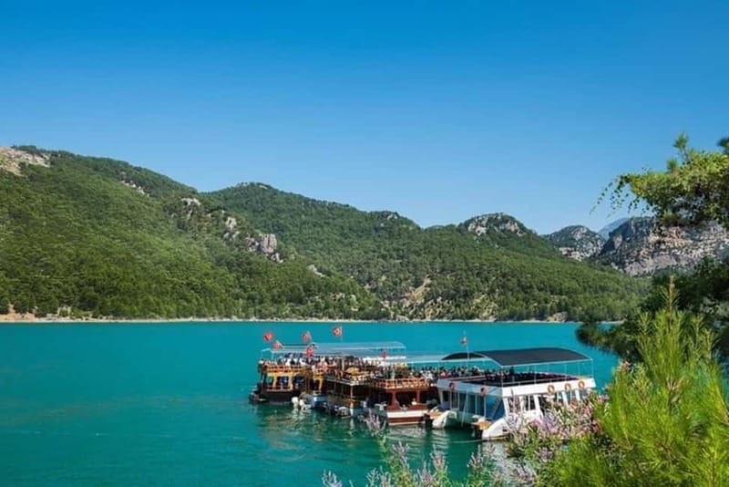 Antalya/Side: Green Canyon Day Trip with Boat Tour and Lunch - Reaching Oymapınar Dam Harbor from the coast