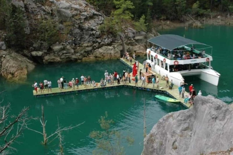 Antalya/Side: Green Canyon Day Trip with Boat Tour and Lunch - The first catamaran ride through the small canyon