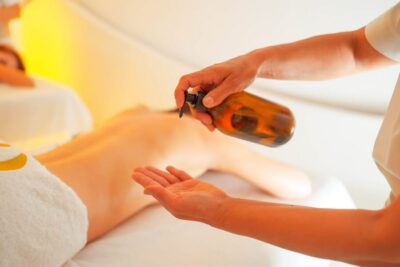 Spa and Skin Care Experience with Massage and Drink