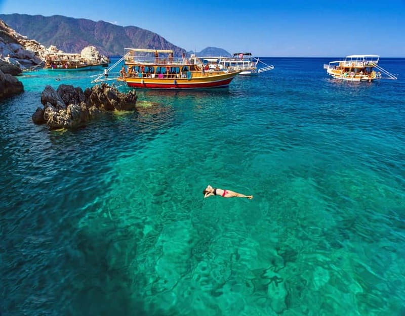 Antalya: Suluada Island Boat Trip with Lunch & Hotel Pickup - Two hours around Suluada Island