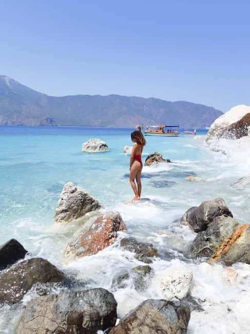 Antalya: Suluada Island Boat Trip with Lunch & Hotel Pickup - The second bay and the final swim