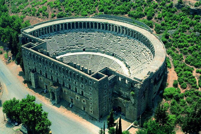Antalya Tour To Perge Aspendos And Side With Manavgat Waterfall - Aspendos and its 15,000-seat theater