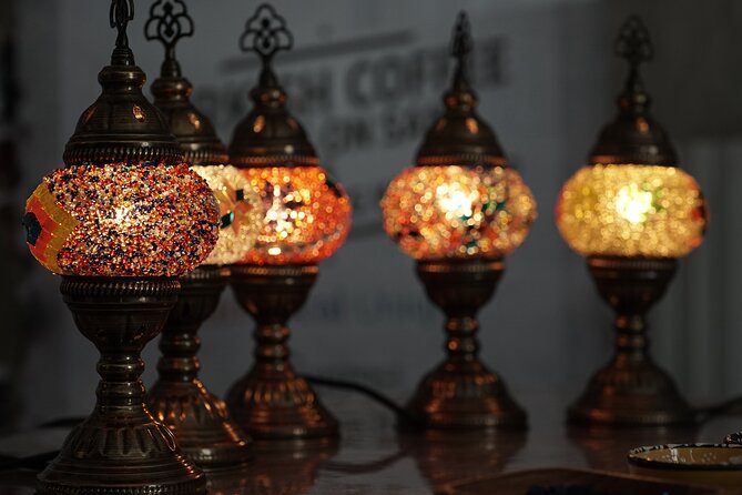 Antalya: Turkish Mosaic Lamp Workshop in Old Town – All Included - The two-hour making process