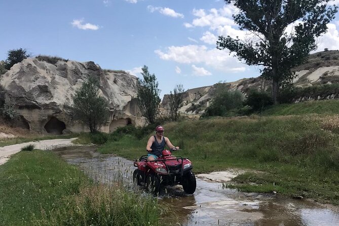 ATV Adventure Rental Ride or Tour in Cappadocia - The Three Apostles Church adds a cultural stop