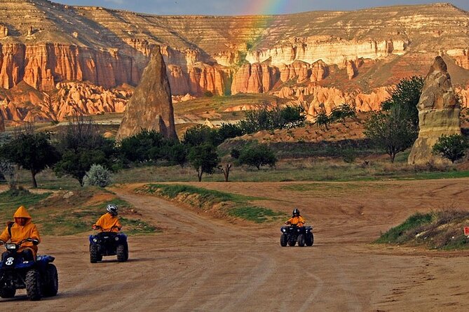 Atv(Quad) Tour in Cappadocia - Rose Valley begins with soft rock and open views