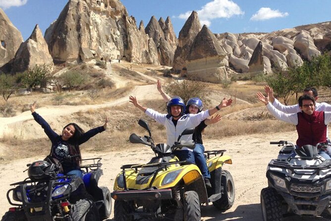 Atv tour in Cappadocia - Cavusin and its cave-house setting