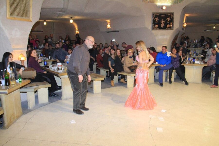 Avanos: Turkish Music and Dance Show with Dinner & Drinks - A cave setting gives the evening its character