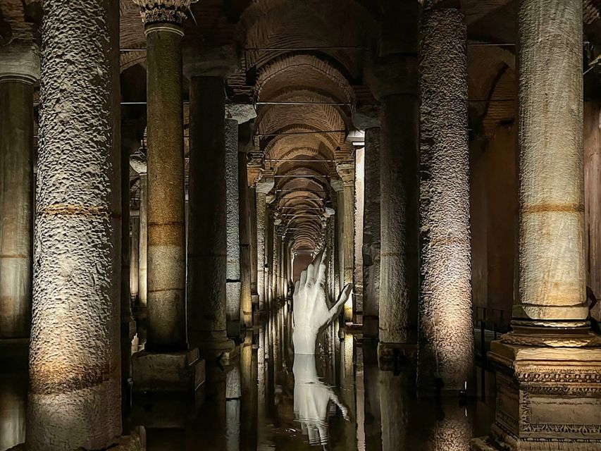 Basilica Cistern Guided Tour & Skip the Line Ticket - The Medusa heads and the stories behind them