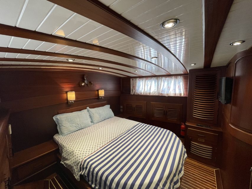 Bodrum: All-day Private Boat Cruise with Lunch - The boat’s comforts for a seven-hour outing