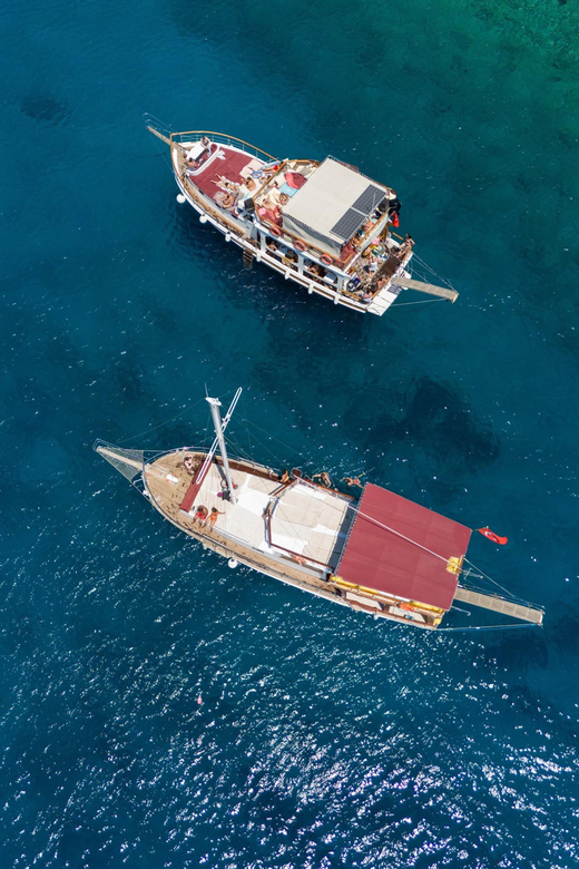 Bodrum: Boat Tour for Mein Schiff Cruise Passengers - Lunch, melon, and Turkish tea onboard