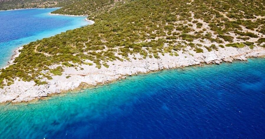 Bodrum Boat Tour with Lunch: Beaches and Islands - Rabbit Bay and the final swim stops