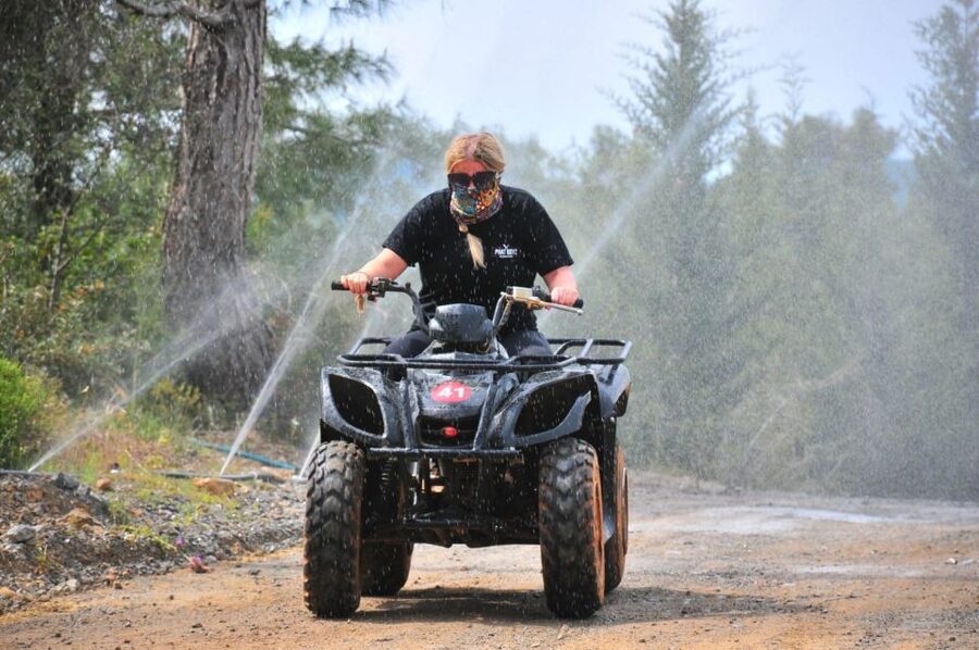 Bodrum: Off-Road Quad Safari with Hotel Pickup - What the dusty, rocky track feels like