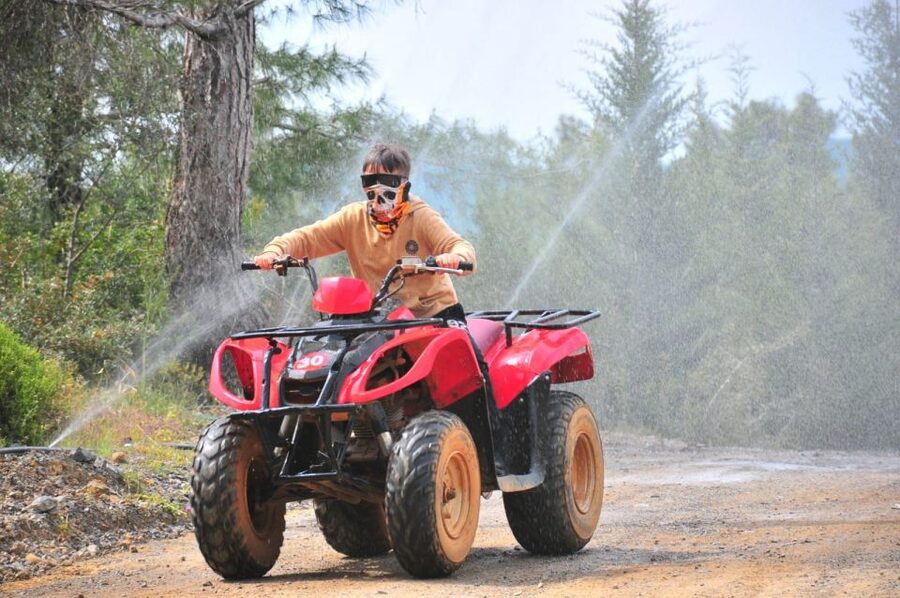 Bodrum: Off-Road Quad Safari with Hotel Pickup - Smart preparation for a cleaner, safer ride