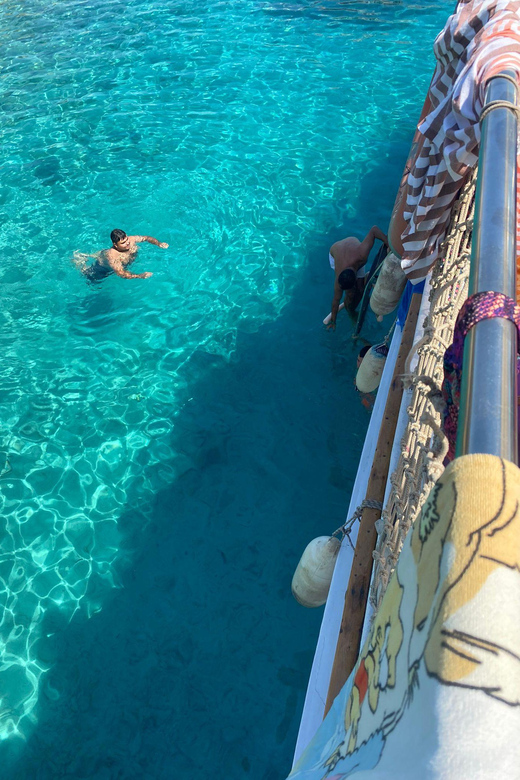 Bodrum Orak Island Boat Cruise with Lunch and Swimming - Key points at a glance