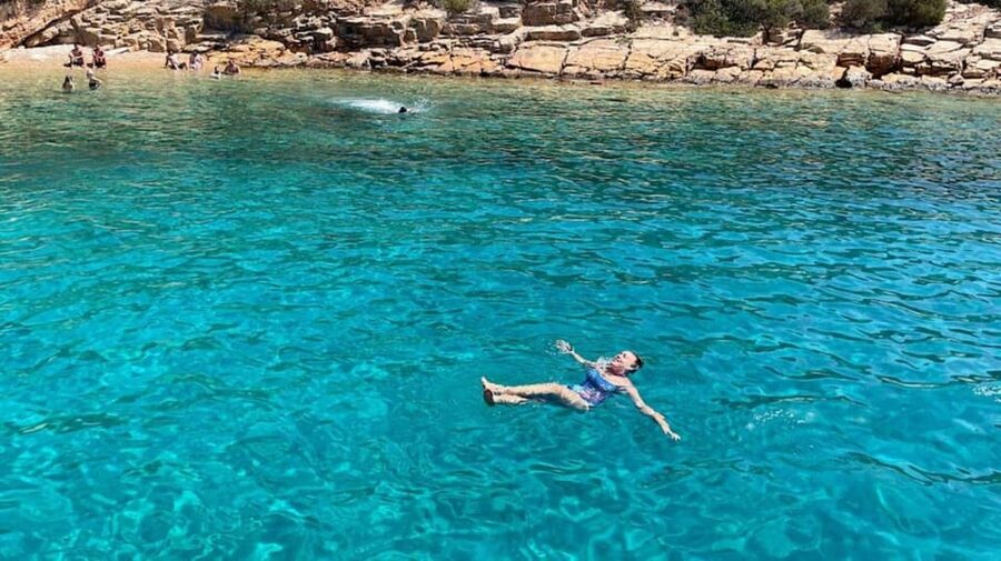Bodrum Orak Island Boat Cruise with Lunch and Swimming - German Bay offers another hour in the water