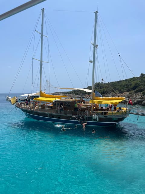 Bodrum: Orak Island Boat Trip with Lunch & Optional Transfer - Two hours at Orak Island Bay