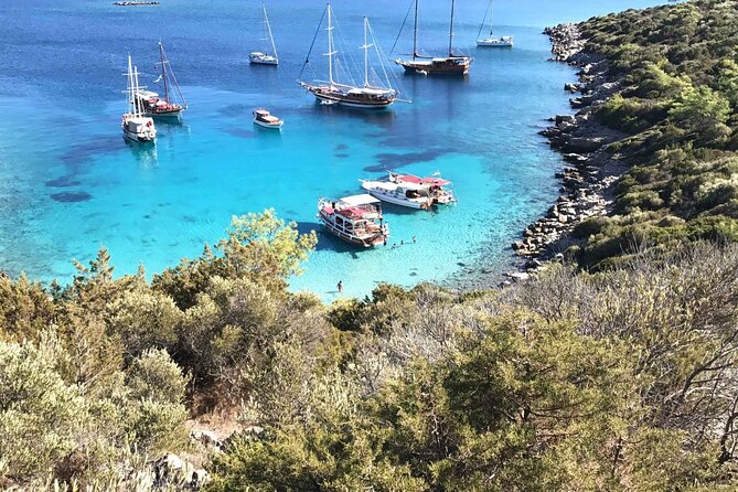 Bodrum Orak Island (Turkish Maldives) Boat Trip - The first bays set the pace for the day