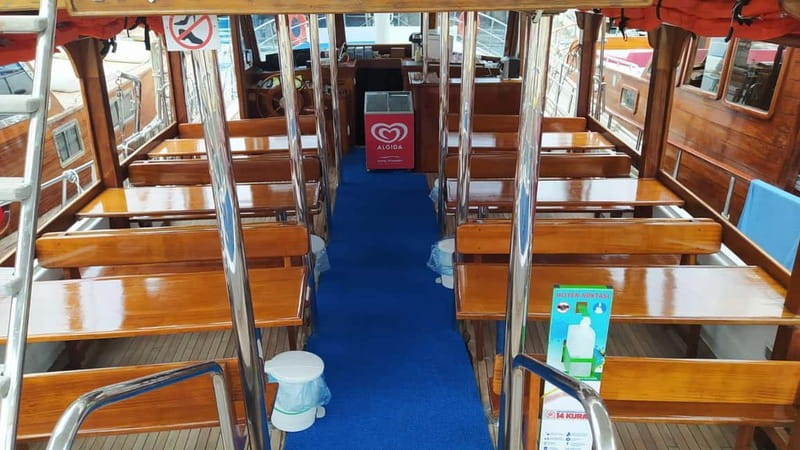 Bodrum: Orak or Black Island Boat Tour with Lunch - Aquarius Bay: lunch and the clearest water