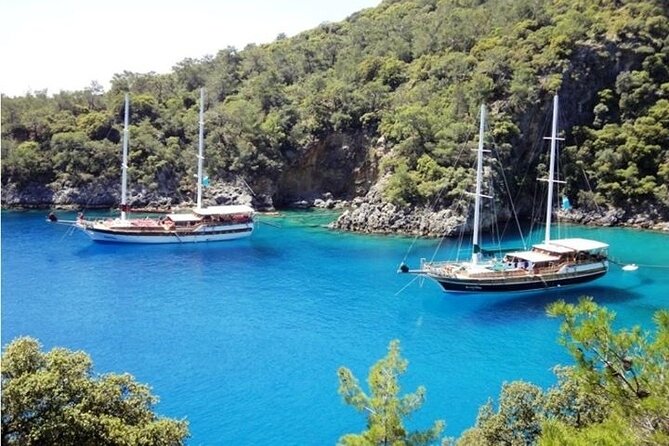 Bodrum Private Gulet Cruise with a Mediterranean Lunch - Karaada’s three swimming coves