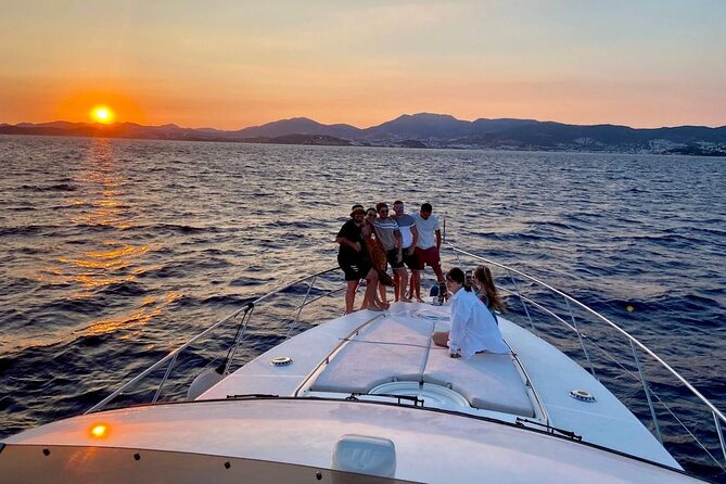 Bodrum Private Motor-Yacht Sunset Tour With Dinner For 3 Hour - Swimming, snorkeling, paddling, or doing very little