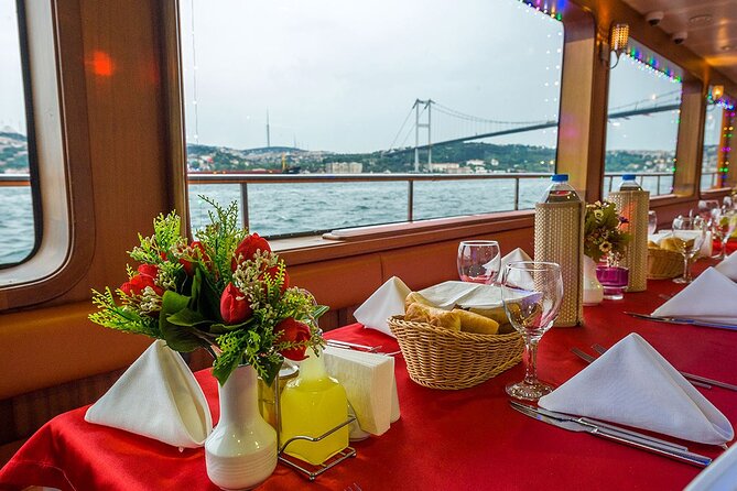 Bosphorus Dinner Cruise with Folklore Show & Belly Dancers - From Kabataş to the first Bosphorus Bridge