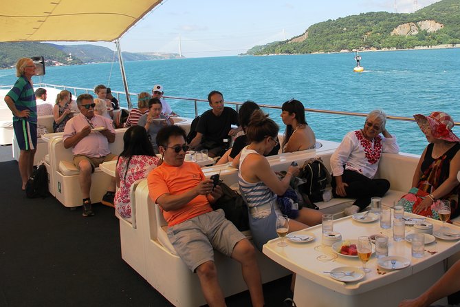 Bosphorus Luxury Lunch Cruise & Black Sea Swimming Experience - Ottoman palaces on the Asian shore