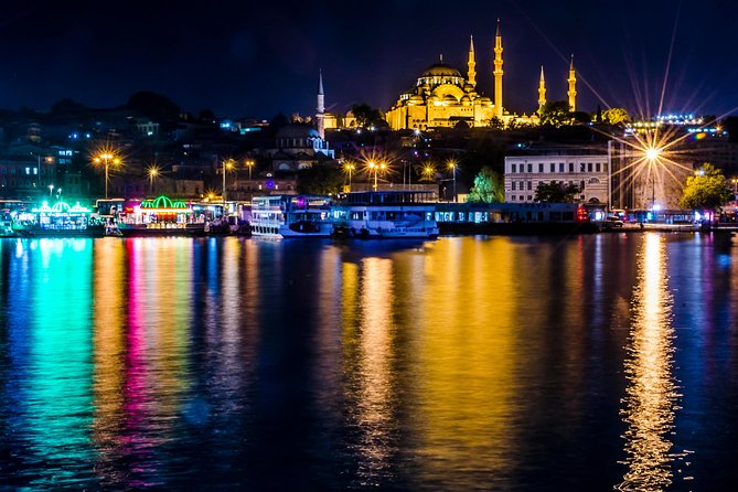 Bosphorus Night Cruise: Dinner, Drinks & Hotel Pickup - Seeing Istanbul from Kabataş to the Bosphorus
