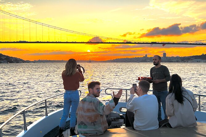 Bosphorus Sunset or Daytime Yacht Cruise with Snacks & Live Guide - Boarding near Galata and the Golden Horn
