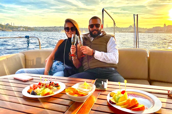 Bosphorus Sunset or Daytime Yacht Cruise with Snacks & Live Guide - Ortaköy, the first bridge, and the European shore