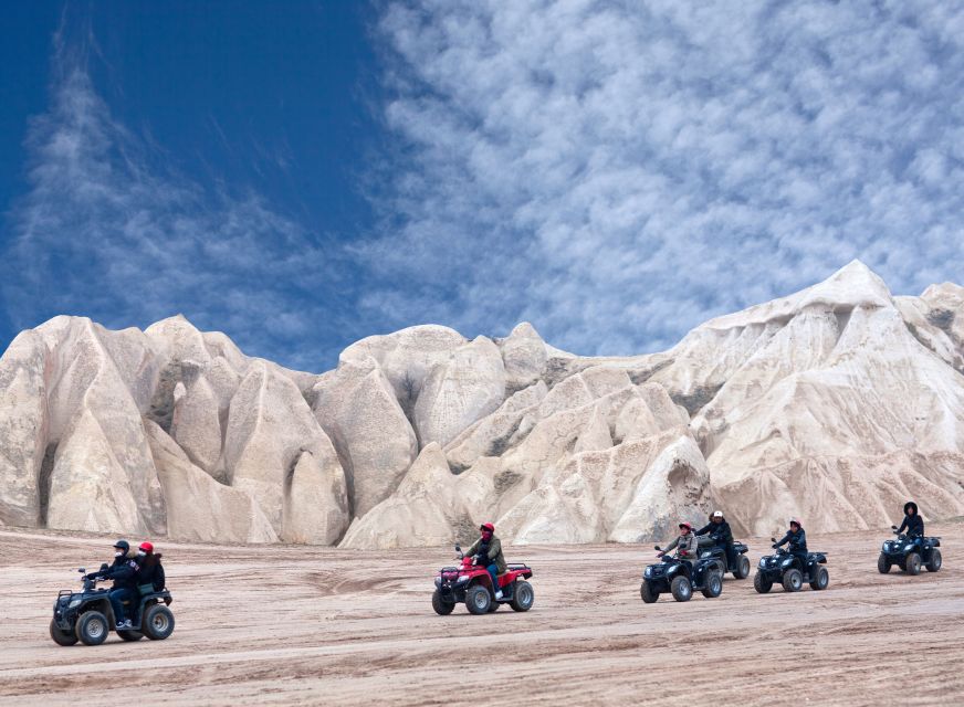Cappadocia: 2-Hour Sunset ATV Safari with Hotel Transfer - Swords Valley begins the ride among fairy chimneys