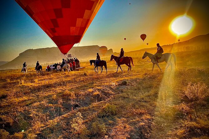 Cappadocia 2 hours Horse Riding Experience - flexible time - Red Valley and the Cross Church stop