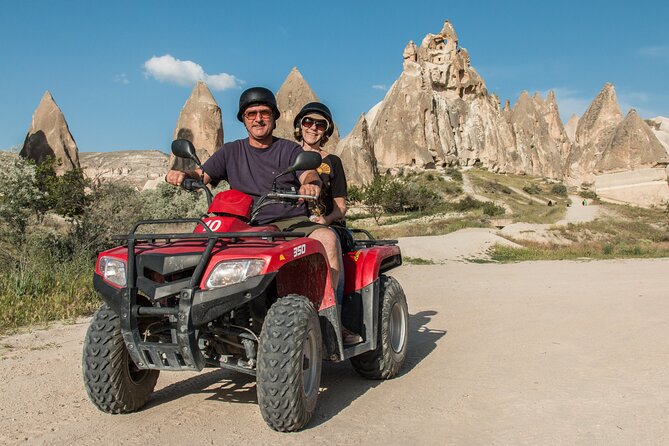 Cappadocia ATV Safari: Explore Valleys by Day or Sunset Glow - From hotel pickup to the ATV base