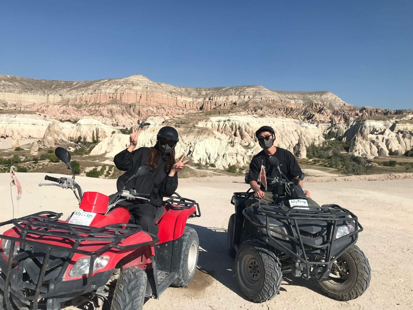 CAPPADOCIA ATV TOUR - Small groups make the ride easier